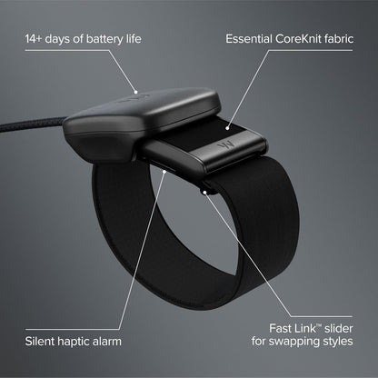WHOOP 5.0 Peak Fitness Band with 12-Month Membership | Screen-free 24/7 Health Tracker, 14+ Day Battery, IP68