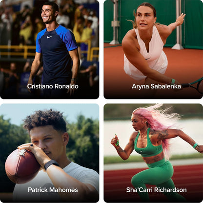 WHOOP 5.0 Peak Fitness Band with 12-Month Membership | Screen-free 24/7 Health Tracker, 14+ Day Battery, IP68